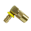 DME Brass Angle 90 Quick Coupler With Push Lock