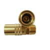  Brass Mold Male Thread Quick Coupling 