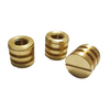 Mold Cooling Series Male brass drain plug Pipe Nipple