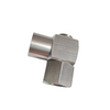 1/4 BSPT Female Double internal Thread Stainless Steel Pipe Fitting Barstock Street Elbow