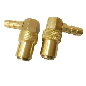 Japanese Standard Brass Angle 90Hose Tail Coupling