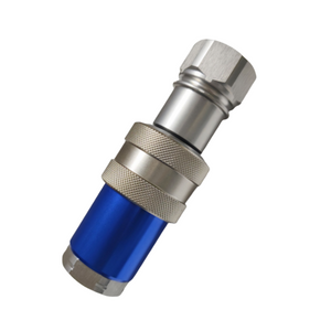 Bsp Thread Flat Face Stainless Steel SS316 Hydraulic Quick Push in Couplings