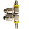 Rpl Series Angle90 Push-Lok Brass Quick Release Coupling