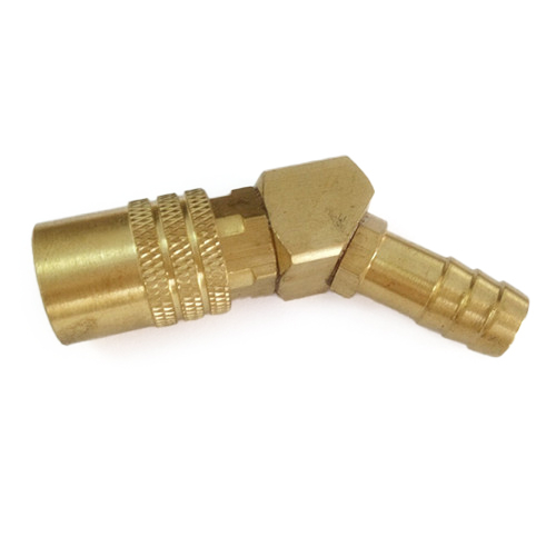  Dme Standard Angle 45° Brass Mold Quick Coupling 