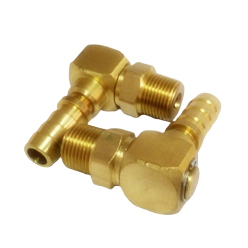 TLSN Series Brass Angle 90 Hose Tail Nipple 