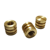 Mold Cooling Series Male brass drain plug Pipe Nipple