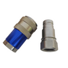 Bsp Thread Flat Face Stainless Steel SS316 Hydraulic Quick Push in Couplings