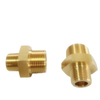 TJEMM Series Brass Male And male Hex Nipple 