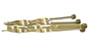 DME Brass Spiral Plugs Baffles