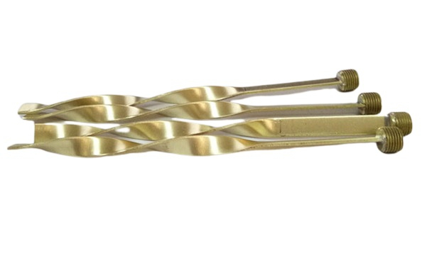 DME Brass Spiral Plugs Baffles