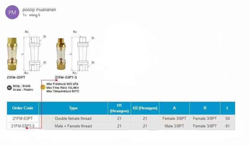 flow meter