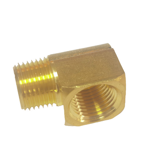 DME Series angle 90 degree brass Nipple Plug 