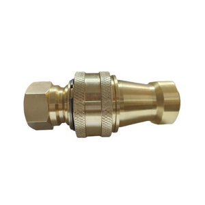 ISO7241-B KZD Series 1 Inch G Thread Quick Coupler with Pattern