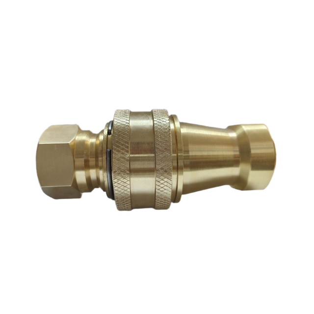 ISO7241-B KZD Series 1 Inch G Thread Quick Coupler with Pattern
