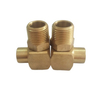 TLSNF Series Brass Angle 90 Male And Female Hex Nipple