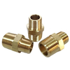 TJEMM Series Brass Male And male Hex Nipple 
