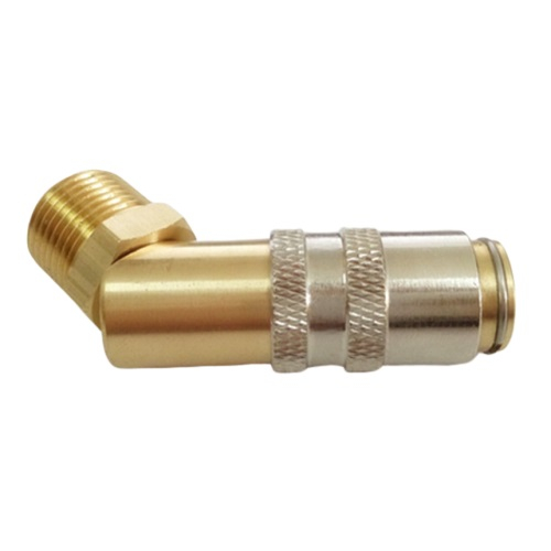 TZ807-45°Series Brass Quick Disconnect Coupler