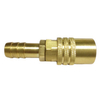 Straight Quick Coupling with Vavle