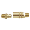 Brass Mold Male Thread Quick Coupling 