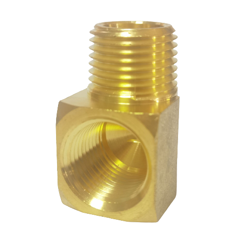 DME Series angle 90 degree brass Nipple Plug 