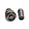 Bsp Thread Flat Face Stainless Steel SS316 Hydraulic Quick Push in Couplings