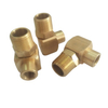 TLSNF Series Brass Angle 90 Male And Female Hex Nipple