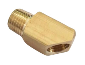 TJELF Series Brass Angle 45 Cooling Water Hex Nipple 