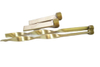 DME Brass Spiral Plugs Baffles