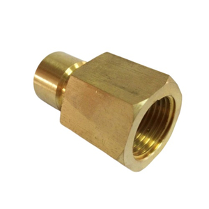 DME Series Brass Female Hex Nipple 