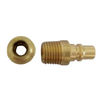 TJPS Series Brass Hex Nipple 