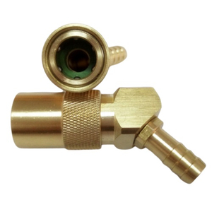  Dme Standard Angle 45° Brass Mold Quick Coupling 