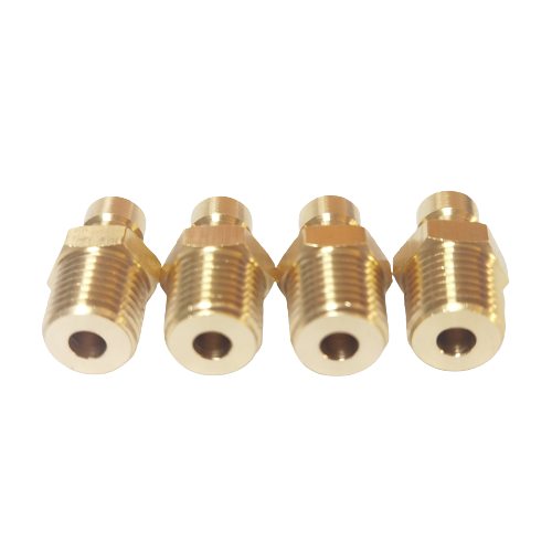 TJPJH Series Brass Hex Nipple Plug