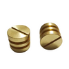 Mold Cooling Series Male brass drain plug Pipe Nipple