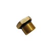 Brass Straight Male reducer with Viton Seal