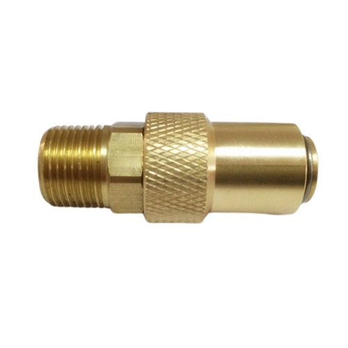 Japanese Standard Brass Male Thread Socket Coupling 