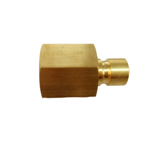 DME Series Brass Female Hex Nipple 