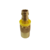 DME Brass Straight Quick Coupler With Push Lock