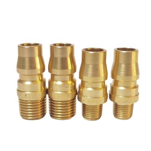  TJPL Series Brass Inner Hex Nipple Plug