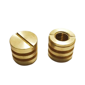 Mold Cooling Series Male brass drain plug Pipe Nipple