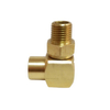 TLSNFM Series Brass Angle 90 Male And Female Nipple Plug
