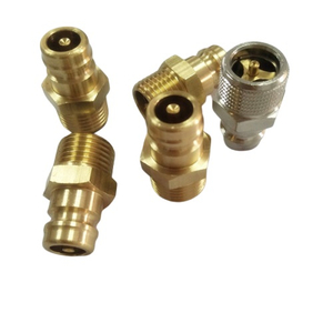  TZ811 Series brass hex hose Nipple with valve